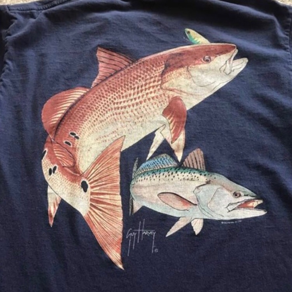 Guy Harvey short sleeve kid large